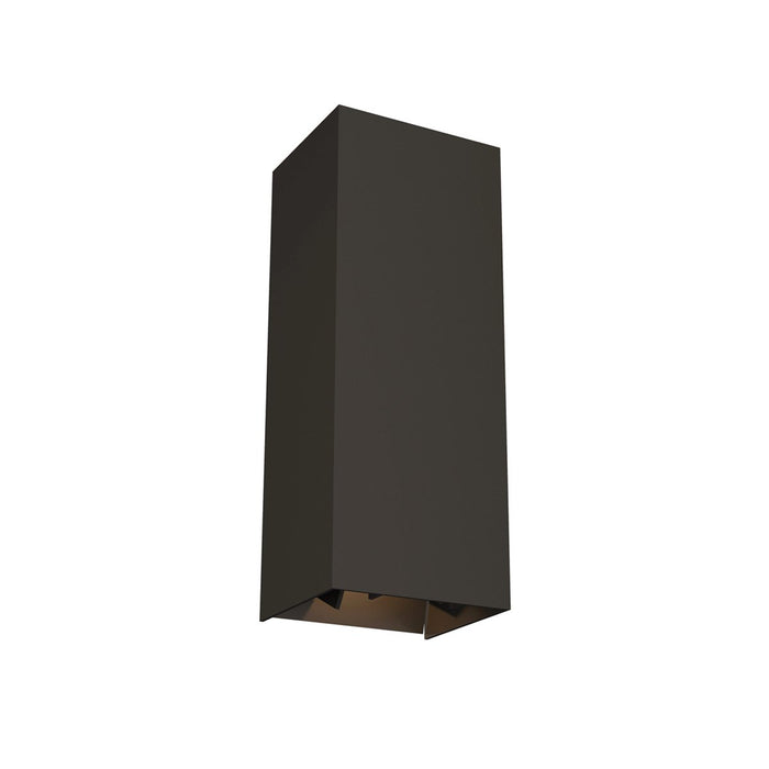 Vex Small LED Outdoor Wall Sconce - Bronze Finish