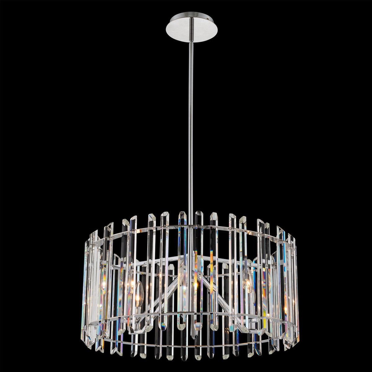 Viano 22" Pendant - Polished Chrome Finish