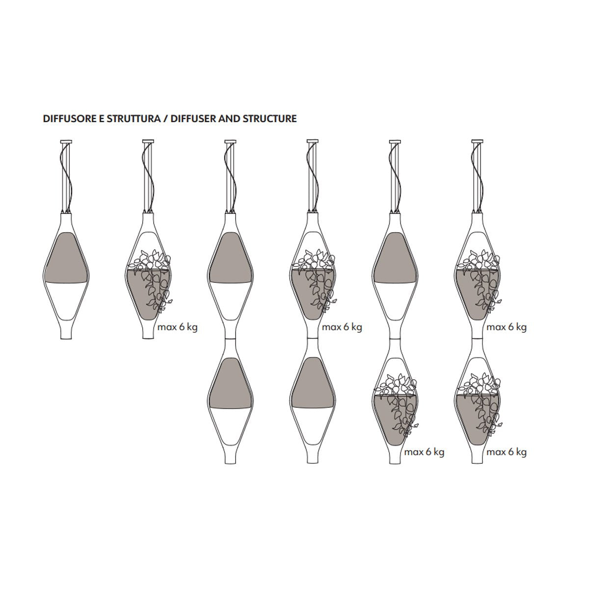 Viceversa Pendant - Diagram