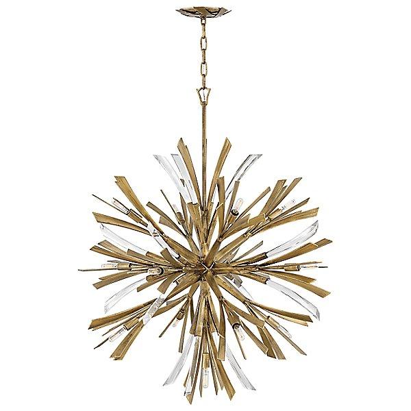 Vida Large Chandelier - Champagne Gold