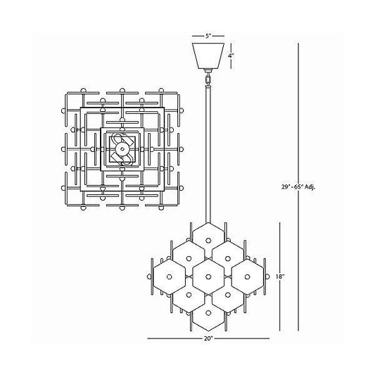 Vienna Pendant - Diagram