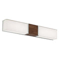 Load image into Gallery viewer, Vigo LED 27" Vanity Light - Dark Walnut Finish
