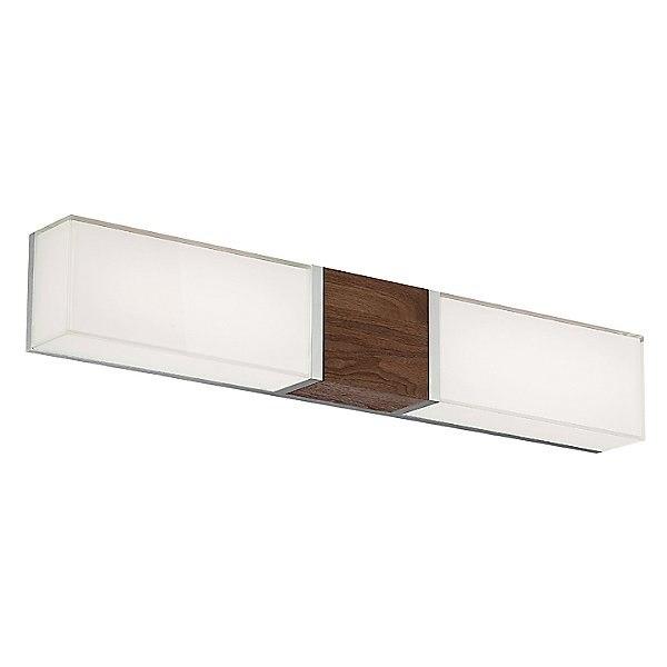 Vigo LED 27" Vanity Light - Dark Walnut Finish