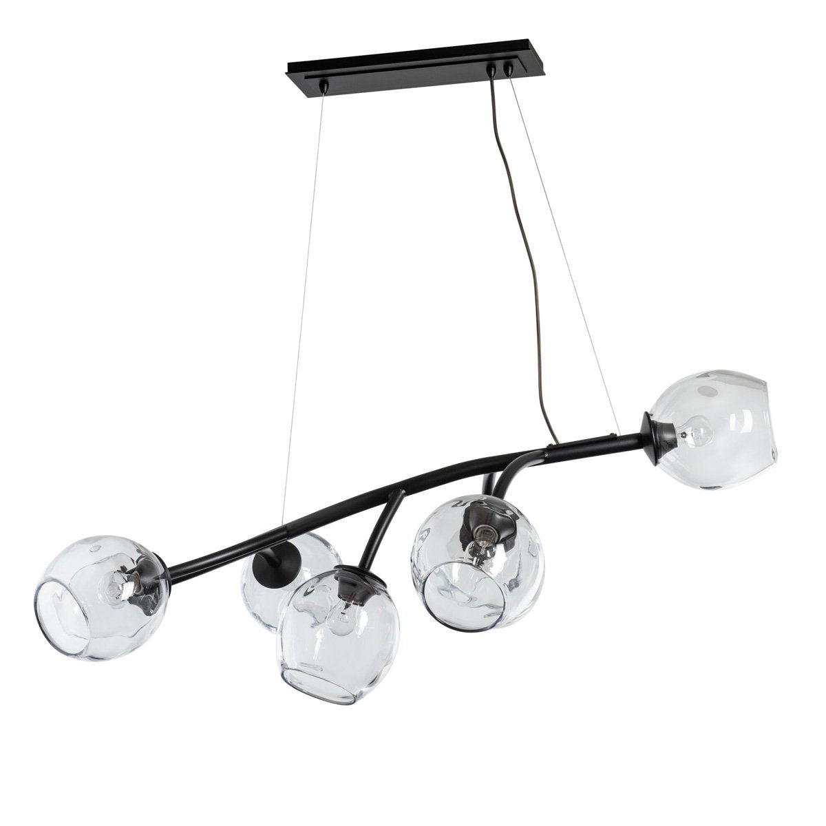 Vine Linear Suspension - Black Finish