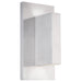 Vista LED Outdoor Wall Sconce - Brushed Nickel