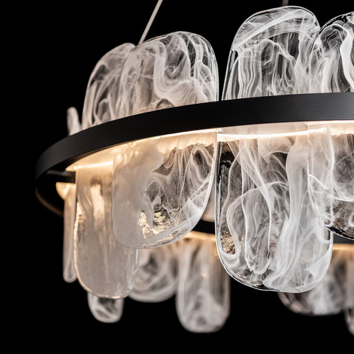 Vitre Circular LED Chandelier by Hubbardton Forge