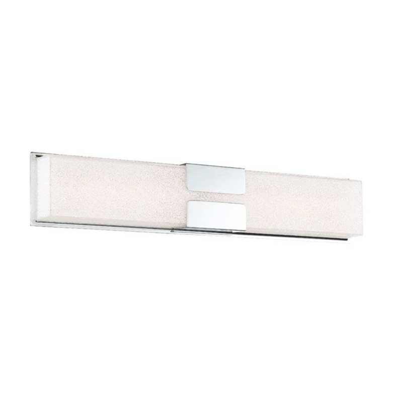 Vodka 27" LED Bathroom Vanity & Wall Light - Chrome Finish