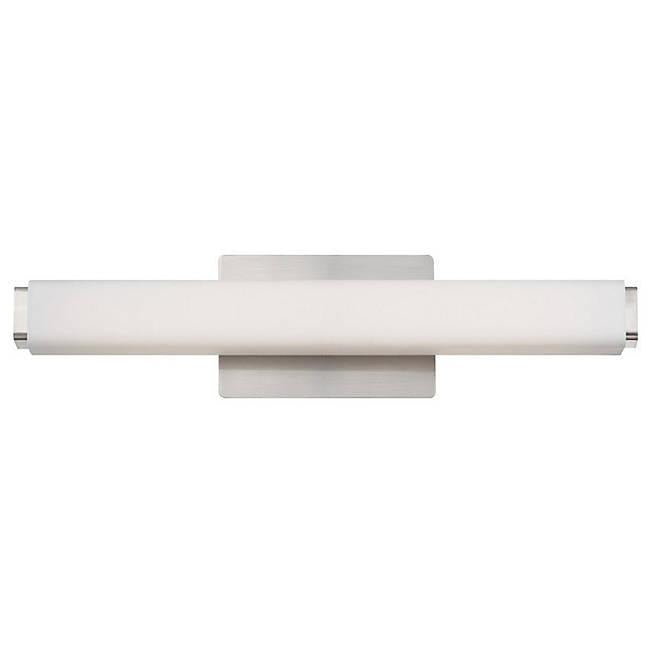 Vogue Small Bath Light - Satin Nickel Finish