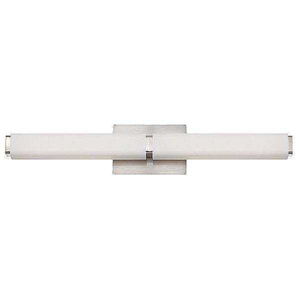 Vogue Medium Bath Vanity Light - Brushed Nickel Finish