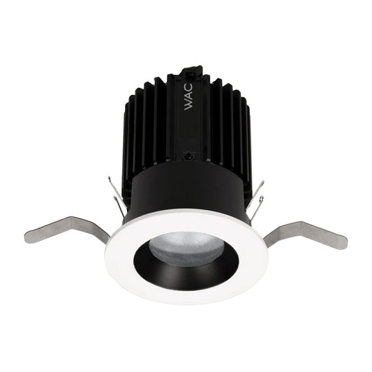 Volta 2″ Downlight Trim Round - Black/White Finish