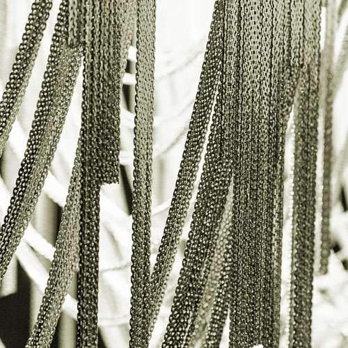 Volver LED Suspension Light Bronze Close Up