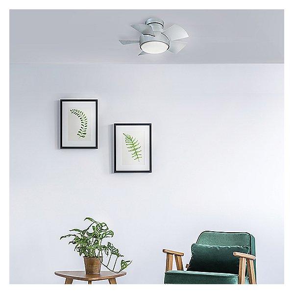 Vox Flush-Mount Smart Ceiling Fan - Display