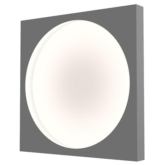 Vuoto Large LED Ceiling/Wall Light - Dove Gray Finish