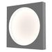 Vuoto Medium LED Ceiling/Wall Light - Dove Gray Finish