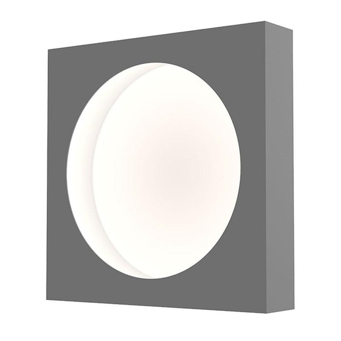 Vuoto Small LED Ceiling/Wall Light - Dove Gray Finish