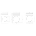 Load image into Gallery viewer, Vuoto LED Ceiling/Wall Light - Diagram
