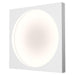 Vuoto Large LED Ceiling/Wall Light - Satin White Finish