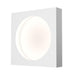 Vuoto Small LED Ceiling/Wall Light - Satin White Finish