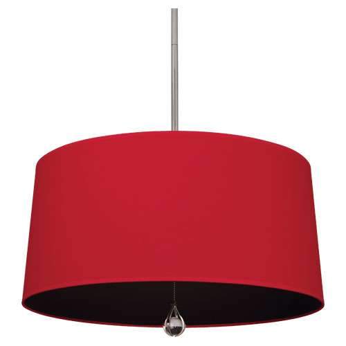WILLIAMSBURG Custis Pendant Light - Red/Black