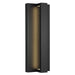 Windfall Large Outdoor Wall Sconce - Black Finish