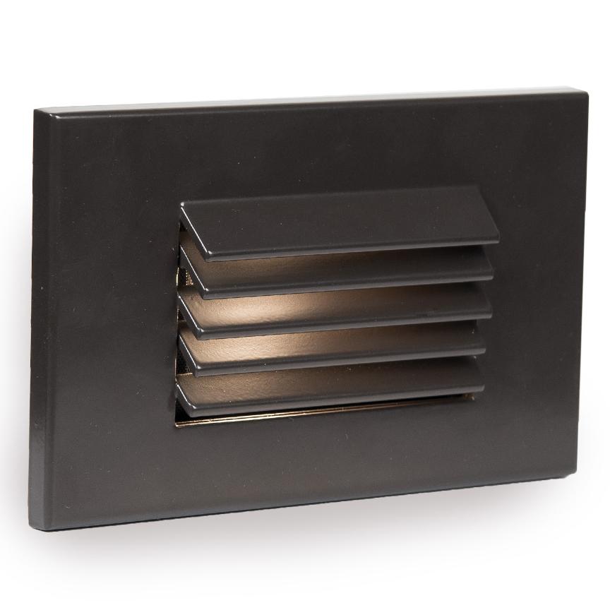 WL-LED120 Step Light - Bronze Finish Amber Light