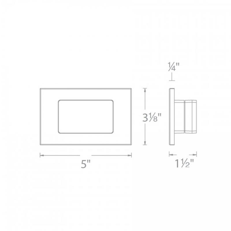 WL-LED130 Step Light - Diagram