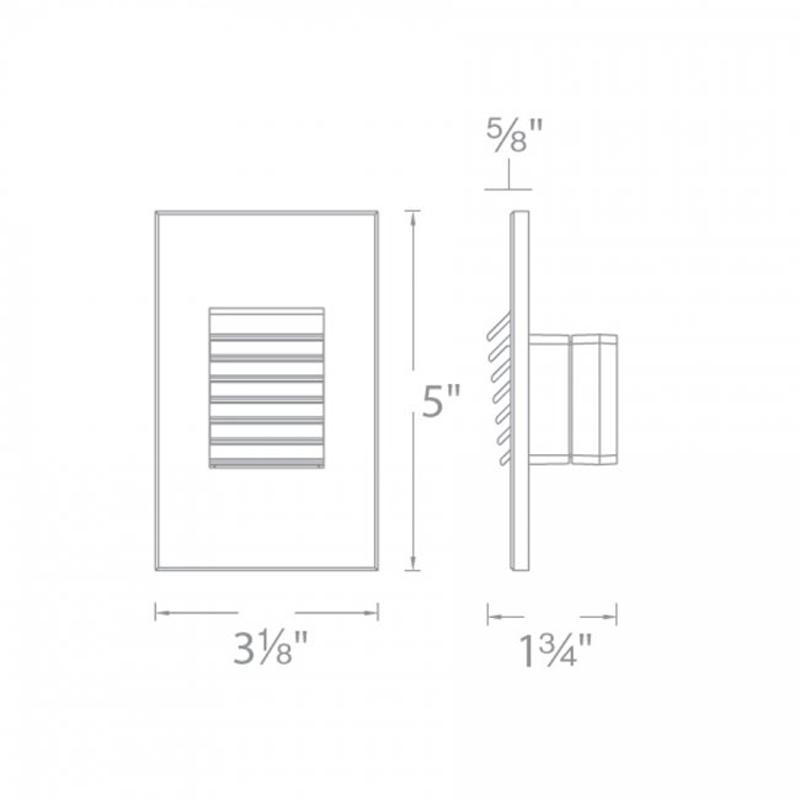 WL-LED220 Step Light - Diagram