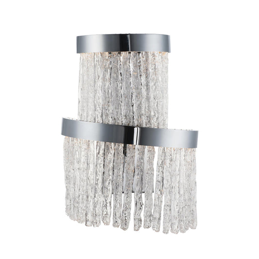 Waldorf LED Wall Sconce - Polished Chrome Finish