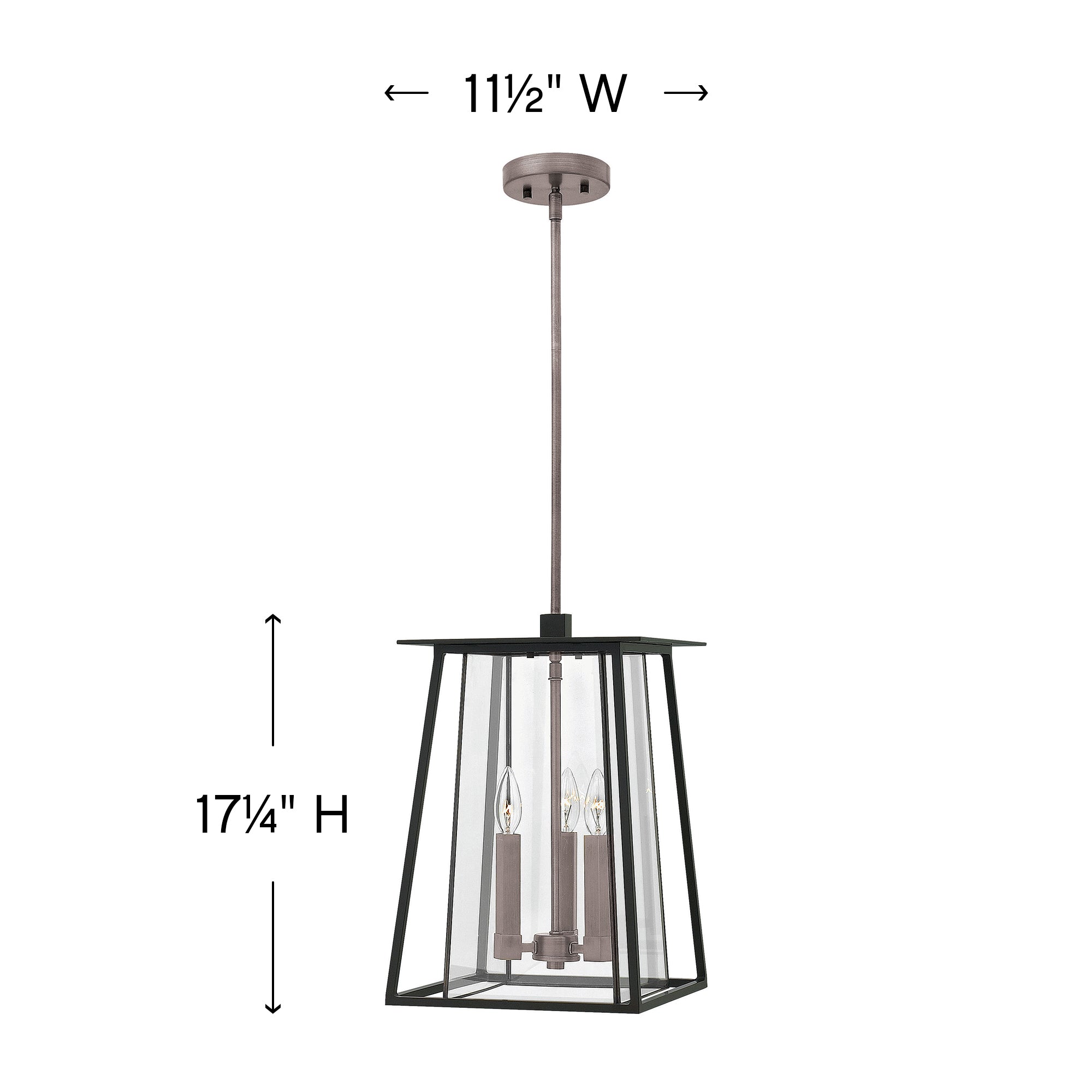 Walker Outdoor Pendant - Diagram