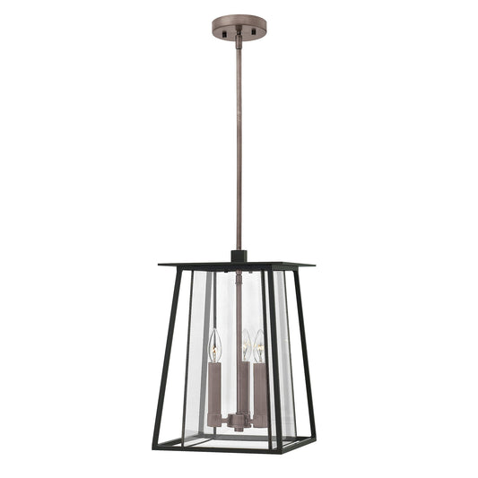 Walker Outdoor Pendant - Black Finish