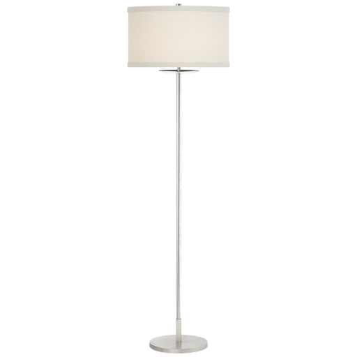 Walker Medium Floor Lamp - Burnished-Silver Leaf