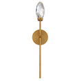 Load image into Gallery viewer, Wasp LED Wall Sconce - Aged Brass Finish
