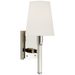 Watson Small Tail Sconce - Polished Nickel
