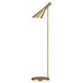 Load image into Gallery viewer, Wells Floor Lamp - Burnished Brass Finish
