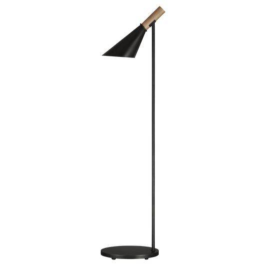 Wells Floor Lamp - Aged Iron Finish