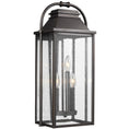 Load image into Gallery viewer, Wellsworth 3-Light 22" Outdoor Wall Sconce - Antique Bronze Finish
