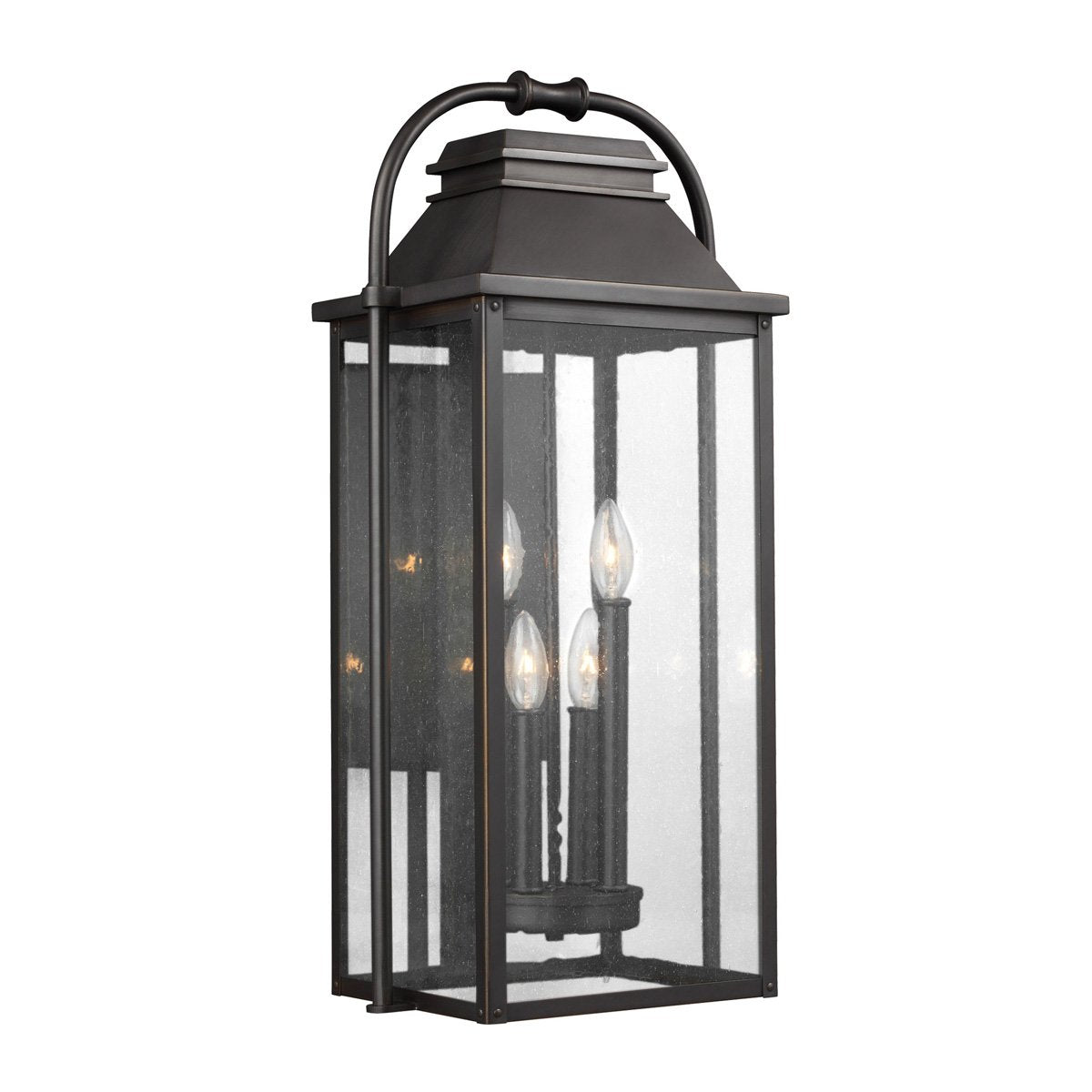 Wellsworth 4-Light Outdoor Wall Sconce - Antique Bronze Finish