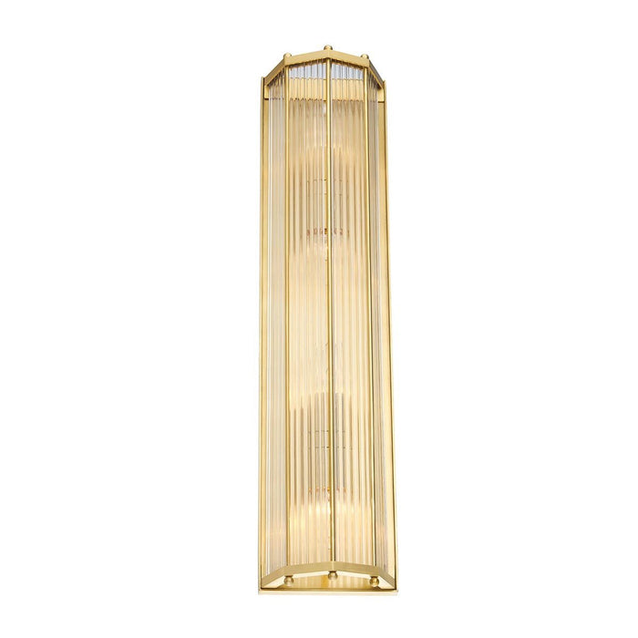 Wembley Large Wall Sconce - Aged Brass