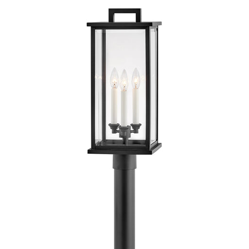 Weymouth Outdoor Post Mount - Black Finish