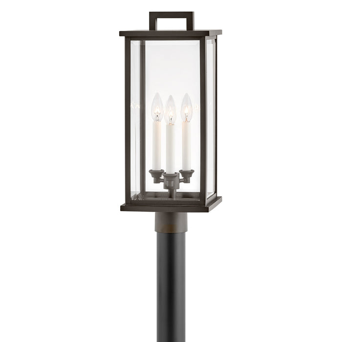 Weymouth Outdoor Post Mount - Oil Rubbed Bronze Finish
