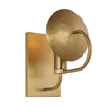 Load image into Gallery viewer, Whare Wall Sconce - Burnished Brass Finish
