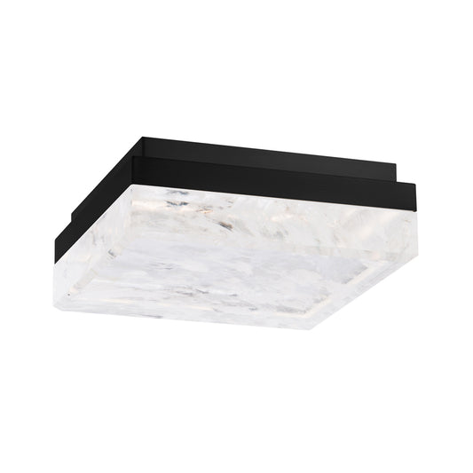 Whisper LED Flush Mount - Black Finish