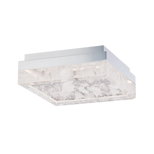 Whisper LED Flush Mount - Polished Chrome Finish