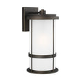 Load image into Gallery viewer, Wilburn Large Outdoor Wall Sconce - Antique Bronze Finish
