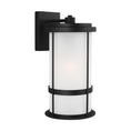 Load image into Gallery viewer, Wilburn Large Outdoor Wall Sconce - Black Finish
