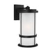 Wilburn Large Outdoor Wall Sconce - Black Finish