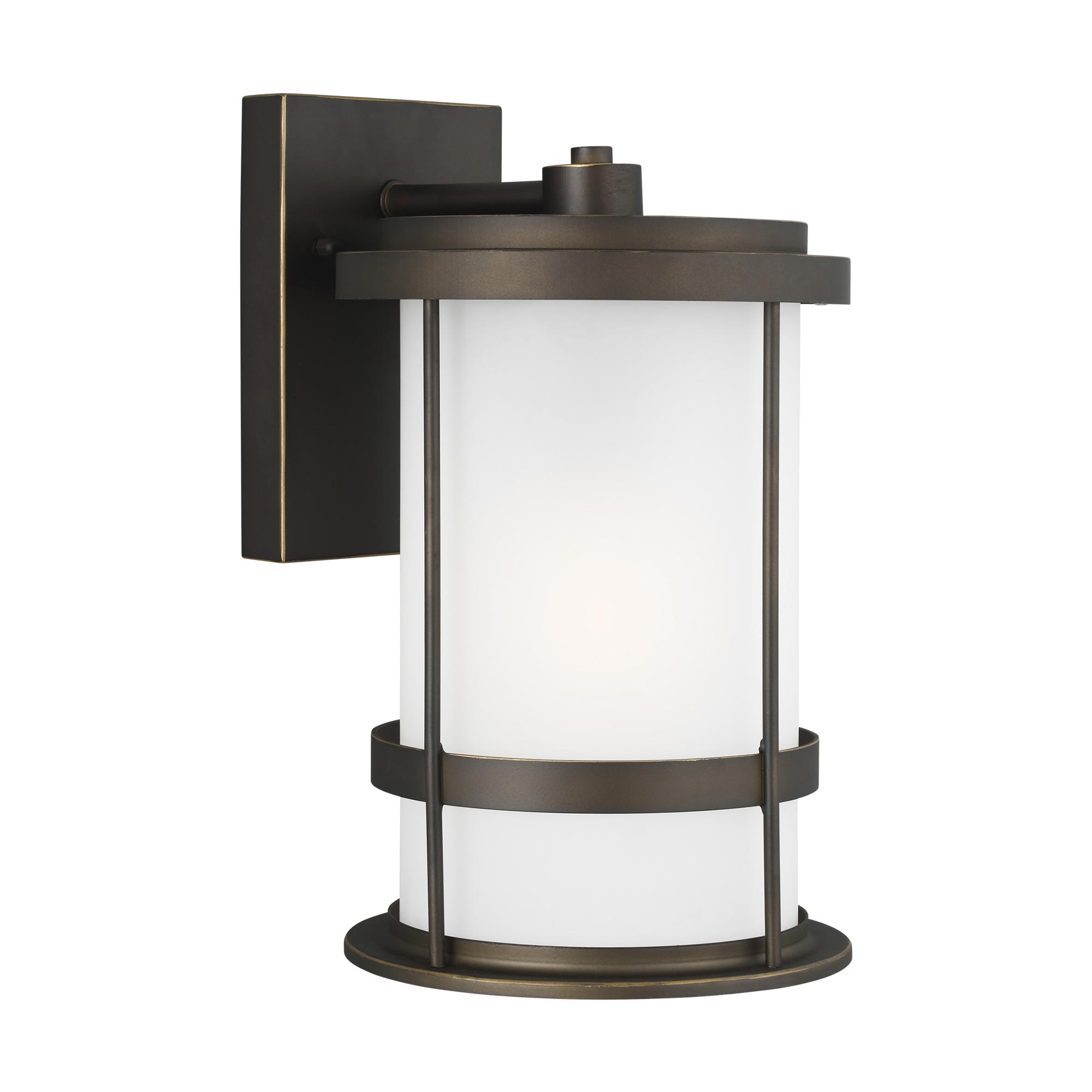 Wilburn Medium Outdoor Wall Sconce - Antique Bronze Finish