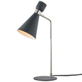 Load image into Gallery viewer, Willa Table Lamp - Polished Nickel/Black Finish
