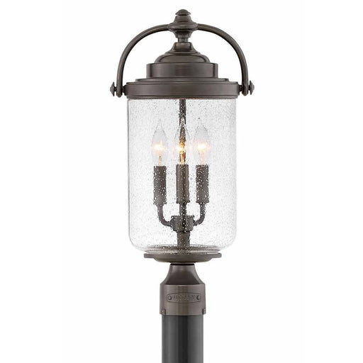 Willoughby Outdoor Post Light - Oil Rubbed Bronze