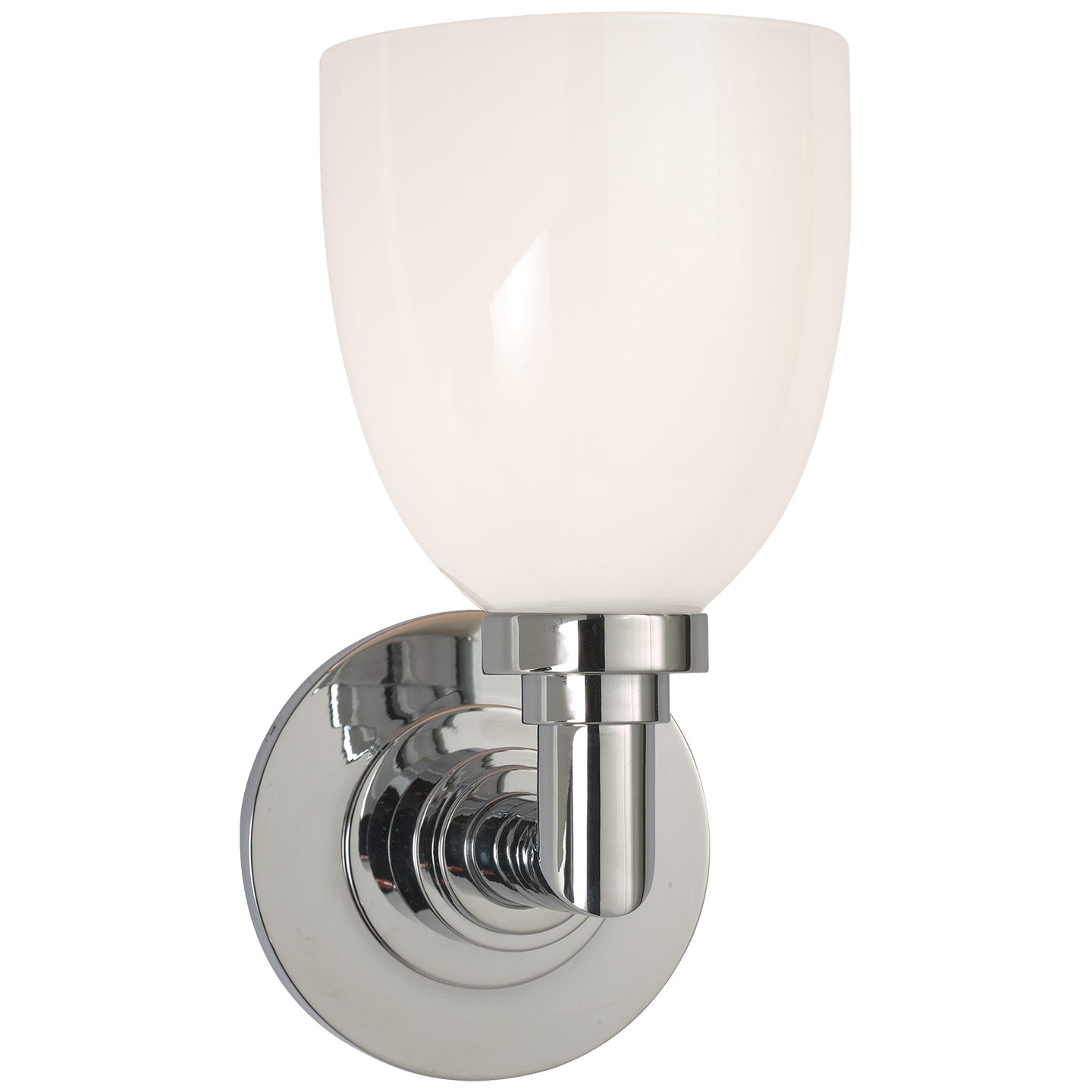 Wilton Single Bath Light Chrome